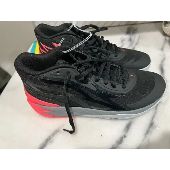 Puma | Shoes | Puma Lamelo Ball Mb2 Flare Blacksunsetglow  display picture 2